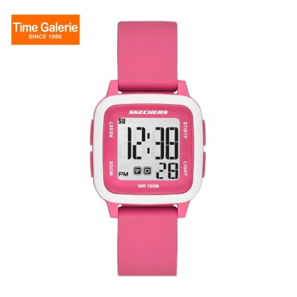 Skechers SR6300 Analog Quartz Pink Silicone Strap Women Watch Skechers SR6300 Analog Quartz Pink Silicone Strap Women Watch